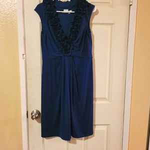 Navy blue dress